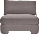 Hammond - Velvet Performance Fabric Upholstered Armless Chair
