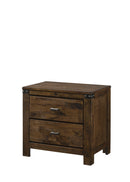 Curtis - Nightstand - Dark Oak