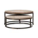 Hayword - Hide Nesting Coffee Tables - Canyon Sand