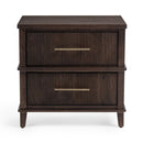 Westlake - 2-Drawer Nightstand - Kona Brown