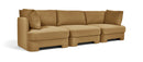 Hammond - Velvet Performance Fabric Upholstered 3 Piece Sofa