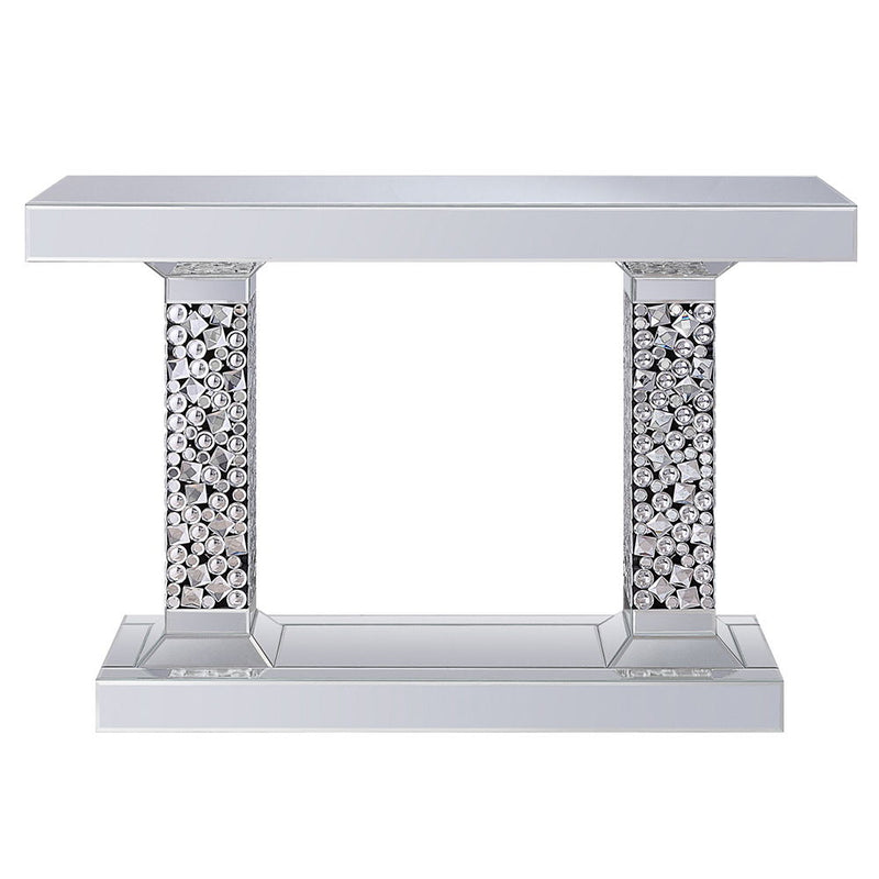Kachina - Console Table - Mirrored & Faux Gems