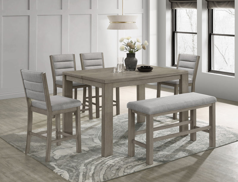 Renwick - Counter Height Chair (Set of 2) - Gray