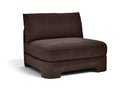 Hammond - Velvet Performance Fabric Upholstered Armless Chair