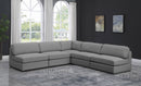 Beckham - 5 Piece Modular Corner Armless Sectional