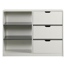 Ratana - Cabinet - Gray & White