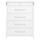 Gracemont - 5-Drawer Bedroom Chest Of Drawers - White