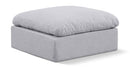 Indulge - Linen Ottoman