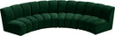 Infinity - 4 Piece Velvet Modular Sectional