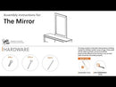 Wistenpine - Bedroom Mirror - Blush