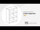 Piperton - Cube Organizer - Wood