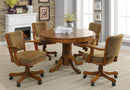 Mitchell - 5 Piece Dining And Game Table Set - Amber