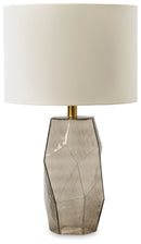 Taylow - Glass Table Lamp  - Gray