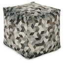 Albermarle - Pouf - Gray / Brown