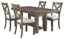 Moriville - Rectangular Dining Room Extension Table - Grayish Brown