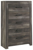 Wynnlow - Five Drawer Chest - Gray