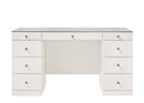 Avery - Vanity Desk With Glass Top