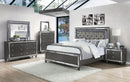 Refino - Nightstand - Dark Gunmetal